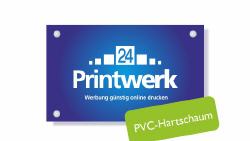 Firmenschilder PVC-Hartschaum
